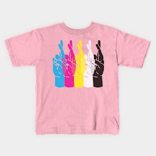 Fingers Crossed Kids T-Shirt